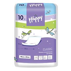 Изображение товара Bella Пеленки детские Baby Happy Classic 60 х 90 см 10 шт