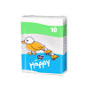 Bella Платочки носовые Baby Happy детские мини Звери 10 шт