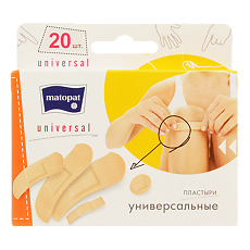 Купить Пластырь Матопат Universal набор 20 шт цена