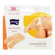 Изображение товара Пластырь Матопат Universal 19x76 мм набор 20 шт