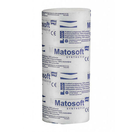Прокладка под гипсовые повязки Матопат Matosoft Synthetic 10 см х 300 см 12 шт