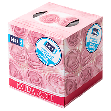 Купить Bella Платочки № 1 косметические Розовые Розы Extra Soft двухслойные 80 шт цена