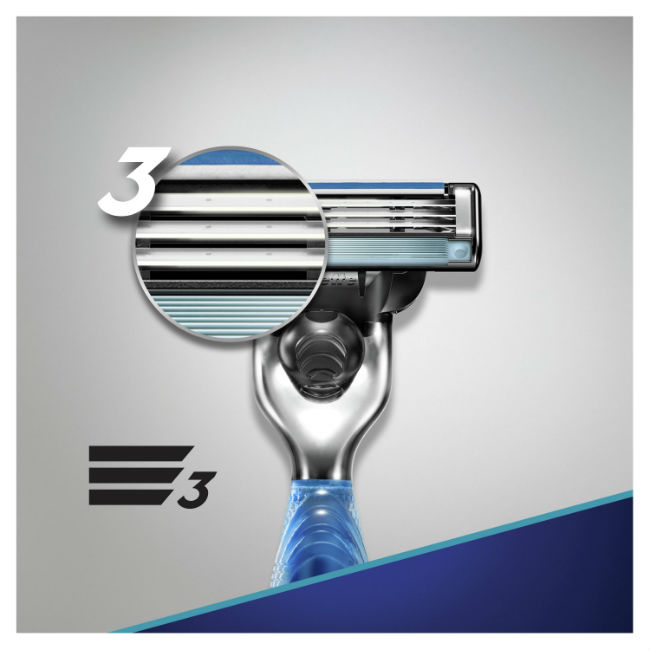 gillette mach3 start aqua grip