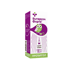 Купить Витаргол Форте (протаргол) гигиеническое средство спрей 15 мл 1 шт цена