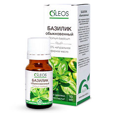 Купить Oleos Масло эфирное Базилик обыкновенный 10 мл 1 шт цена