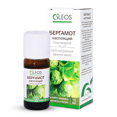 Купить Oleos Масло эфирное Бергамот настоящий 10 мл 1 шт цена