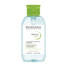 Купить Bioderma Sebium Мицеллярная вода очищающая для жирной и проблемной кожи лица помпа 500 мл 1 шт цена