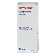 Купить Неулептил раствор для приема внутрь 4 % 125 мл 1 шт цена