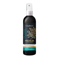 Купить Compliment Argan oil&Ceramides Спрей-восстановление для сухих и ослабленных волос 200 мл 1 шт цена