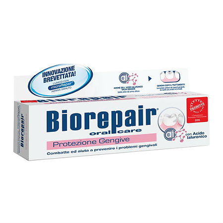 Biorepair Зубная паста Gum Protection/Protezione Gengive для защиты дёсен 75 мл 1 шт