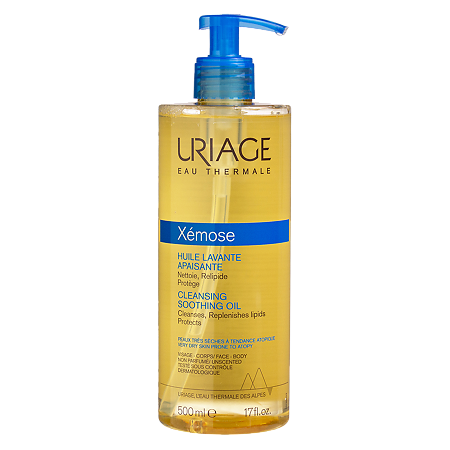 Uriage Xemose Масло очищающее успокаивающее помпа 500 мл 1 шт