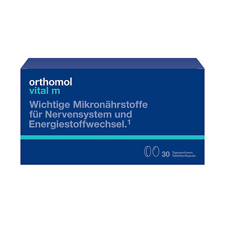 Orthomol Vital m/Ортомол Витал м набор таблетки+капсулы курс 30 дней 1 уп