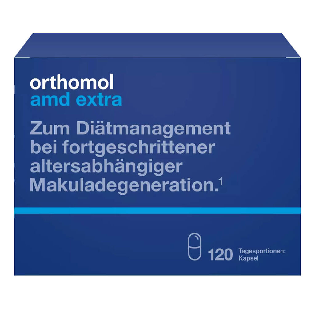 Orthomol АМD Extra/АМД Экстра капсулы массой 540 мг курс 120 дней 120 ...