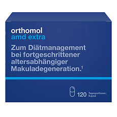 Купить Orthomol АМD Extra/АМД Экстра капсулы массой 540 мг курс 120 дней 120 шт цена