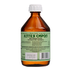 Купить Алтея сироп 125 г 1 шт цена