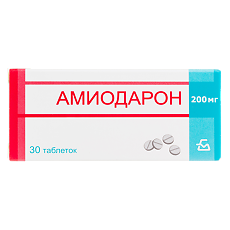 Купить <strong>Амиодарон</strong> таблетки 200 мг 30 шт цена