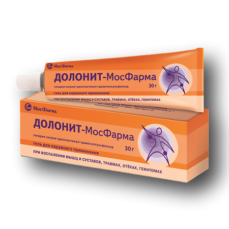 Долонит-МосФарма гель для наружного применения 30 г 1 шт