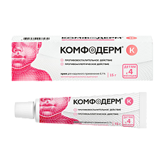 Купить Комфодерм К крем для наружного применения 0,1 % 15 г 1 шт цена
