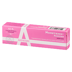 Купить Мометазон-Акрихин крем для наружного применения 0,1 % 15 г 1 шт цена