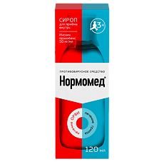 Купить Нормомед сироп 50 мг/мл 120 мл 1 шт цена