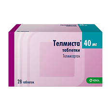 Изображение товара Телмиста таблетки 40 мг 28 шт