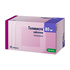 Купить Телмиста таблетки 80 мг 28 шт цена