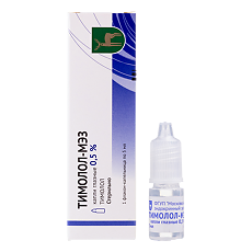 Купить Тимолол-МЭЗ капли глазные 0,5 % 5 мл фл-кап 1 шт цена