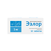 Эзлор таблетки покрыт.плен.об. 5 мг 10 шт