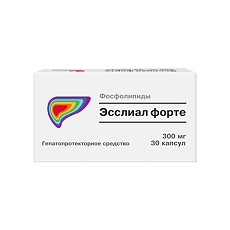 Изображение товара Эсслиал форте капсулы 300 мг 30 шт