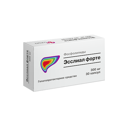 Эсслиал форте капсулы 300 мг 30 шт