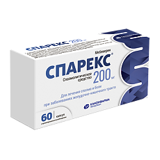 Купить Спарекс капсулы с пролонг высвобождением 200 мг 60 шт цена