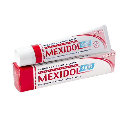 Мексидол Дент Aktiv зубная паста 100 г 1 шт