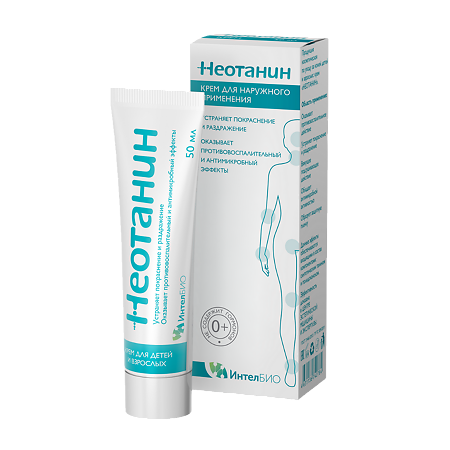 Изображение товара Неотанин Крем для детей и взрослых туба 50 мл 1 шт