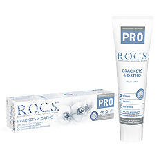 Купить R.O.C.S. PRO Brackets&Ortho Зубная паста 135 г 1 шт цена