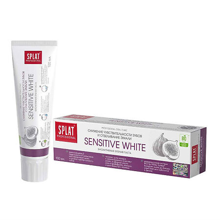 Splat Professional Зубная паста Sensitive White, 100 мл 1 шт