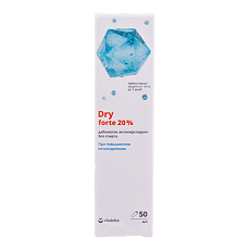 Купить Драй форте Витатека антиперспирант от обильного потоотделения 20% б/спирта фл 50 мл 1 шт цена