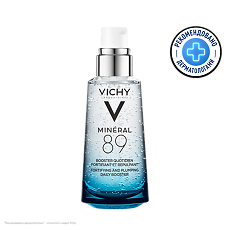 Купить Vichy Mineral 89 Гель-сыворотка увлажняющая для кожи подверженной внешним воздействиям 50 мл цена