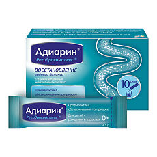 Купить Адиарин Регидрокомплекс саше 4,3 г 10 шт цена