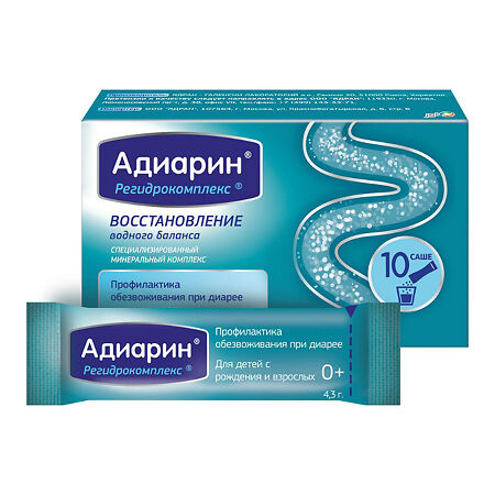 Изображение товара Адиарин Регидрокомплекс саше 4,3 г 10 шт