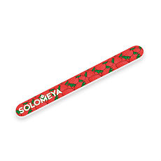 Купить Solomeya Пилка для натуральных и искусственных ногтей Земляничный шейк 1 шт цена