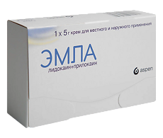Купить Эмла крем для местного и наружного применения 5 г туба 1 шт цена