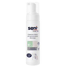 Купить Seni Care Шампунь-пенка  для мытья волос и кожи головы без использования воды 200 мл 1 шт цена