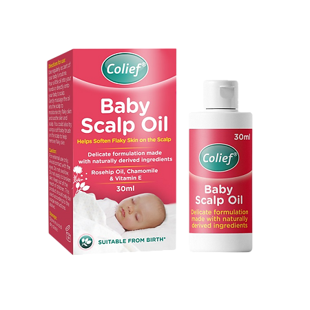 Изображение товара Масло от корочек для детей Колиф/Colief Baby Scalp Oil 30 мл натуральное уходовое средство
