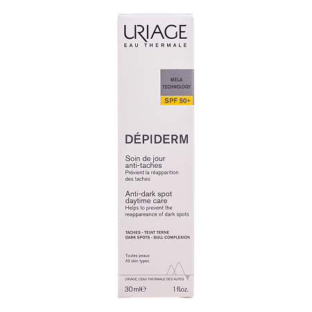 Uriage Depiderm Дневной уход против пигментных пятен SPF50+ 30 мл 1 шт