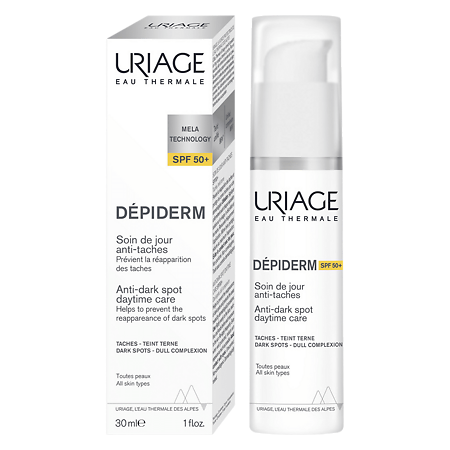 Uriage Depiderm Дневной уход против пигментных пятен SPF50+ 30 мл 1 шт