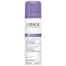 Купить Uriage Gyn-Phy Очищающая дымка-спрей для интимной гигиены 50 мл 1 шт цена