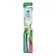 Купить Лесной Бальзам Зубная щетка Комплексный уход средней жесткости 1 шт цена