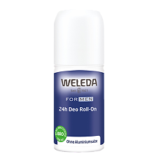 Купить Weleda мужской дезодорант 24 часа Roll-On 50 мл 1 шт цена