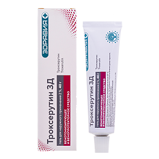 Изображение товара Троксерутин гель для наружного применения 2 % 40 г 1 шт