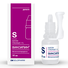 Купить Виксипин капли глазные 1 % 10 мл фл 1 шт цена